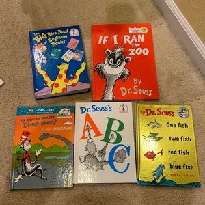 Dr Seuss Book Set of 5